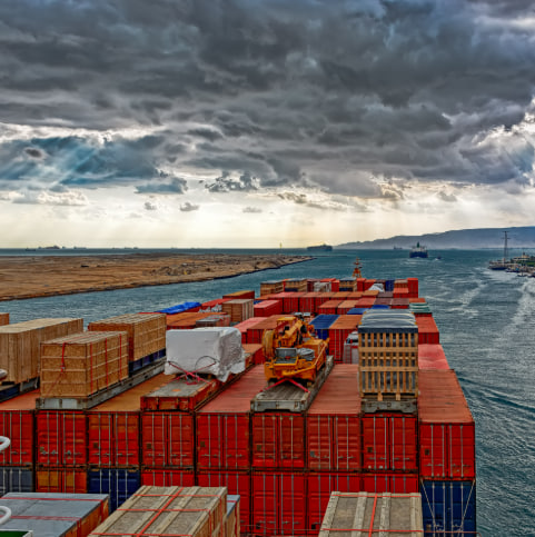 Porto mediterraneo e commercio internazionale